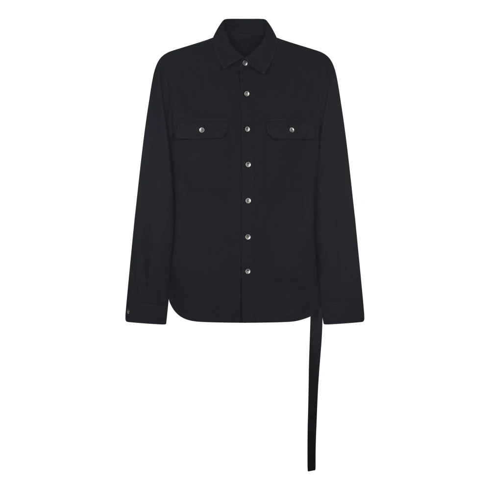 Rick Owens Outershirt Black Heren