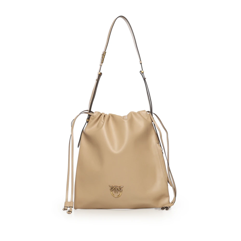 Pinko Women's Brown Shoulder Bags, One Size, Shoulder Bags