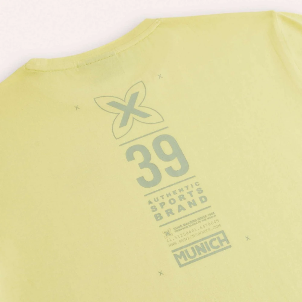 Munich Heritage Regular T-Shirt Yellow Dames