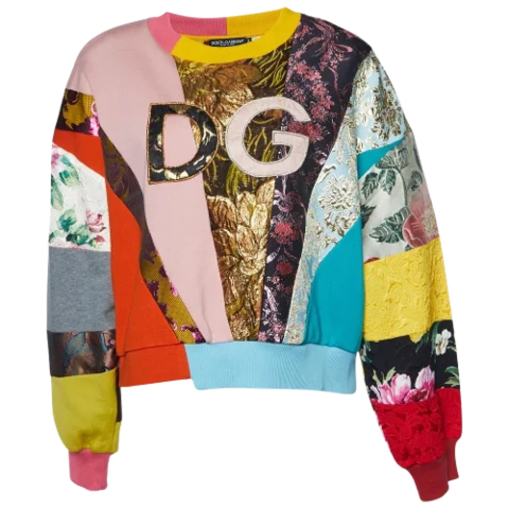 Dolce & Gabbana Pre-owned Cotton tops Multicolor Dames