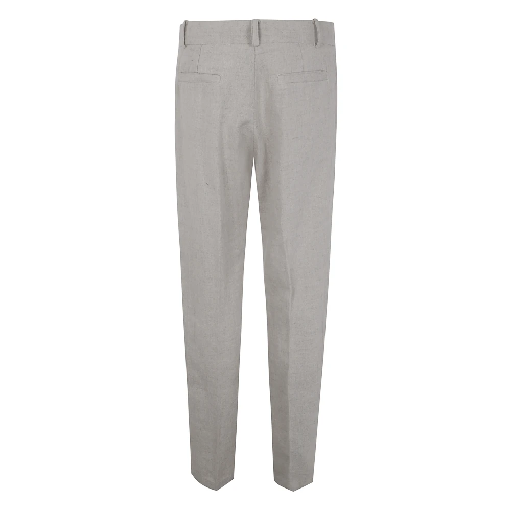 Family First Linnen broek Gray Heren