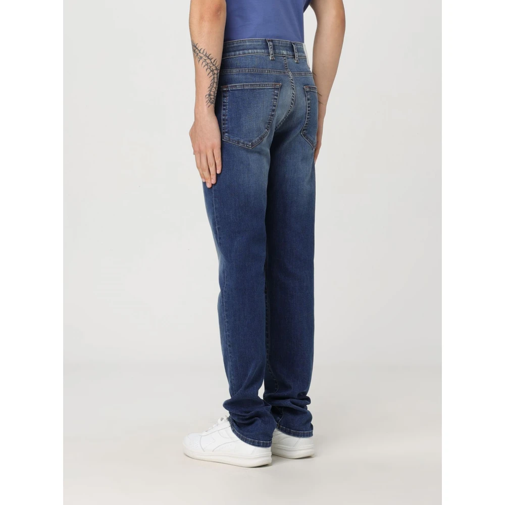 PT Torino Denim Reisbroek Swing Stijl Blue Heren