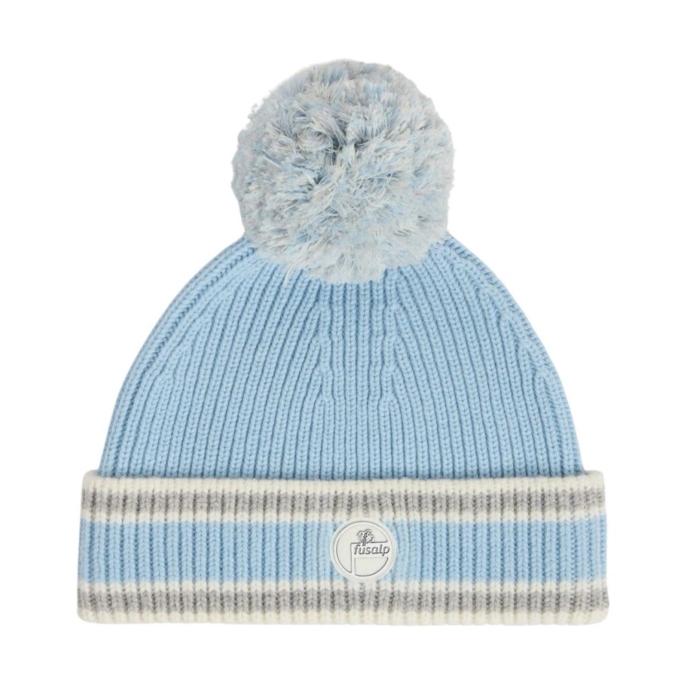 Fusalp Blå Pompon Beanie