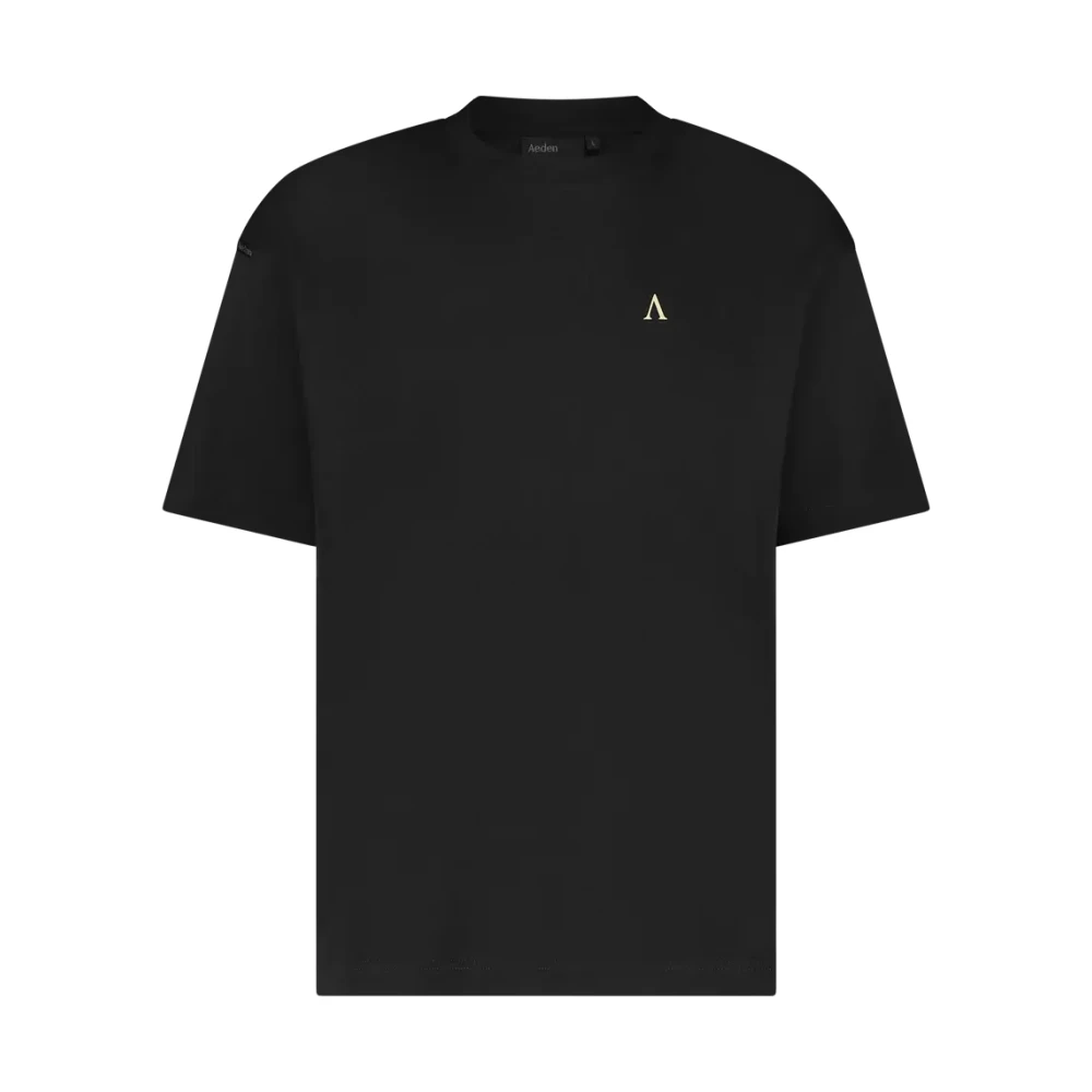 Aeden Zwart T-shirt Black Heren
