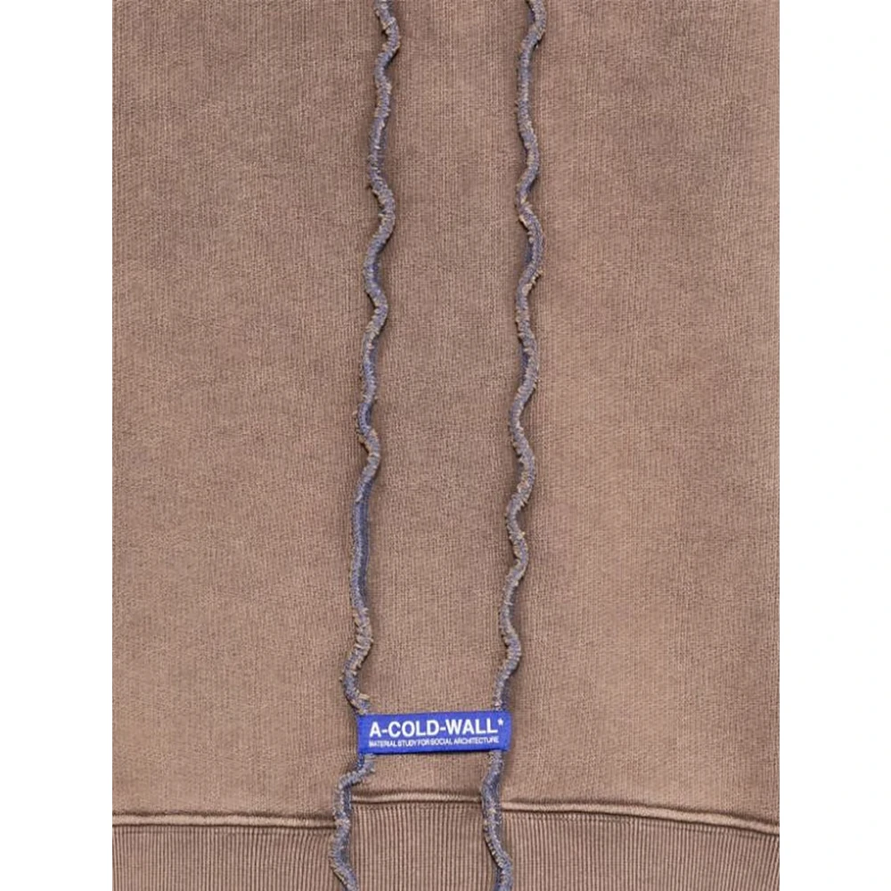 A-Cold-Wall Bruine Katoenen Jersey Trui Brown Heren
