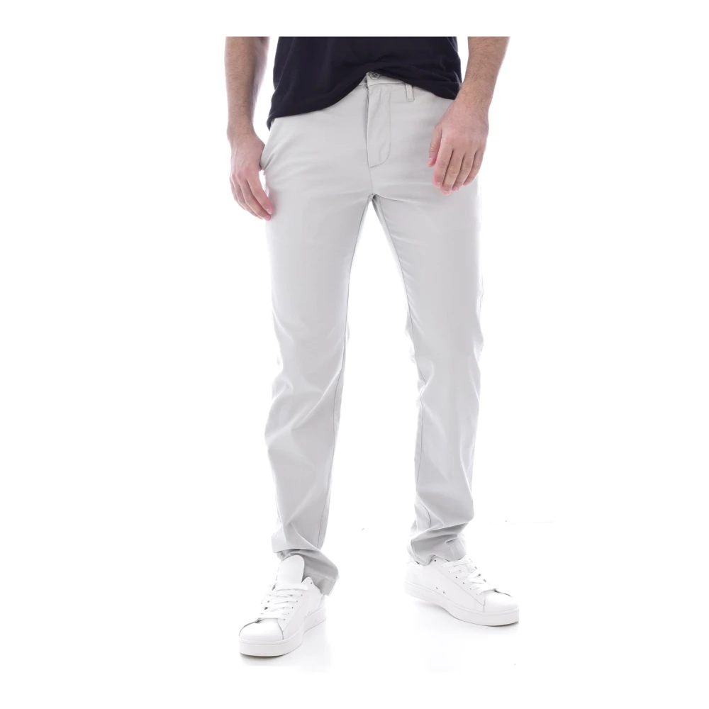 Guess - Trousers > Chinos - Gray - Guess - Modalova