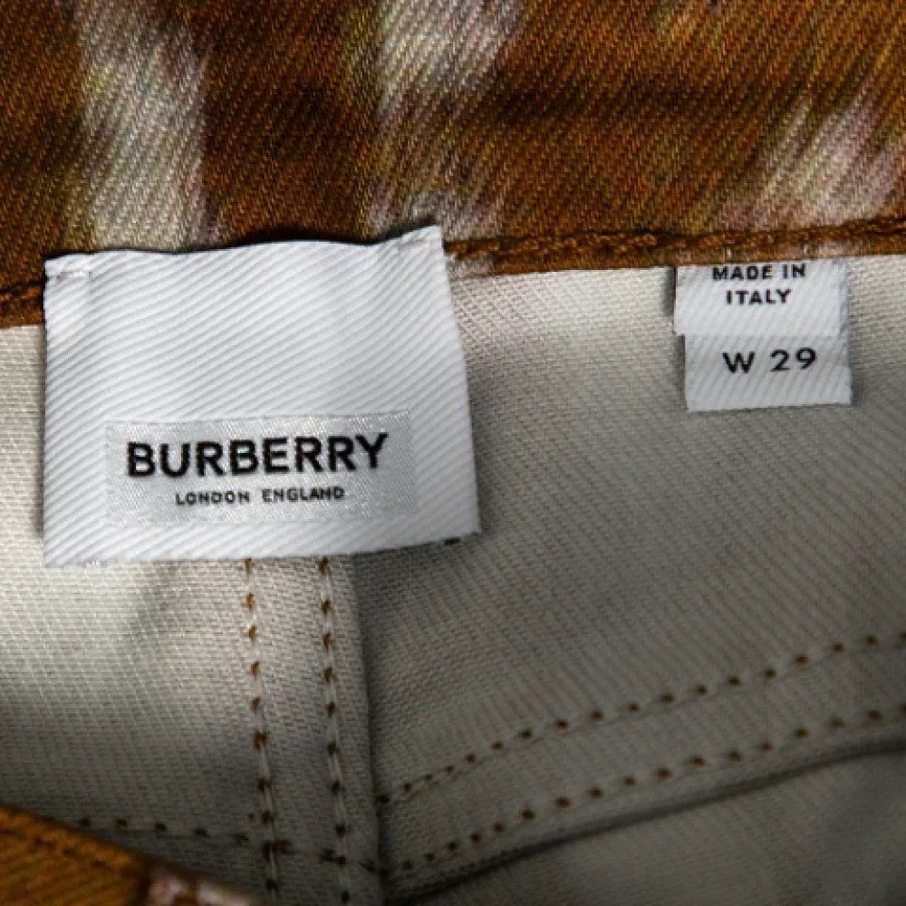Burberry Vintage Pre-owned Denim jeans Brown Dames