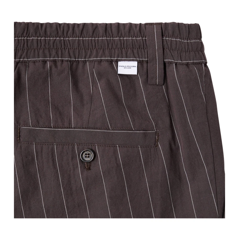 Paolo Pecora Sweatpants Brown Heren