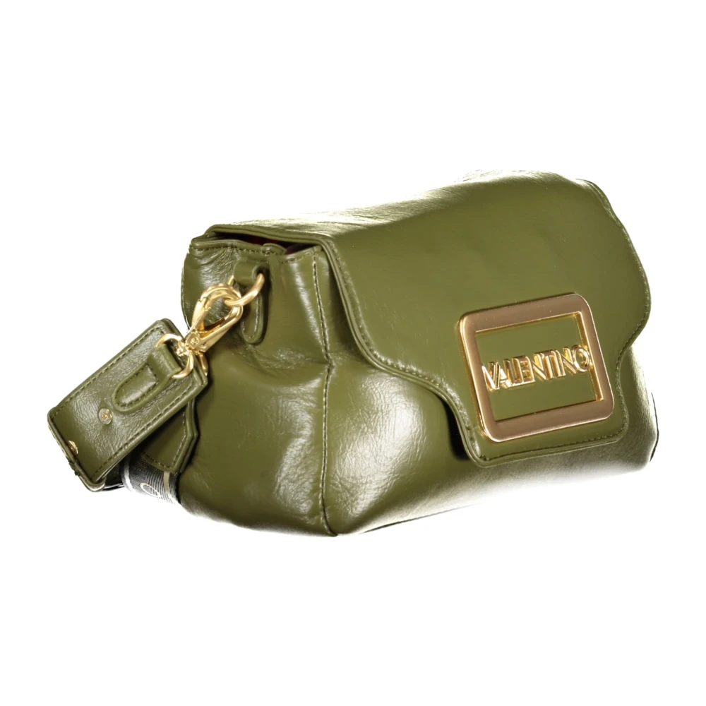 Valentino by Mario Valentino Groene damestas met afneembaar handvat en verstelbare riem Green Dames