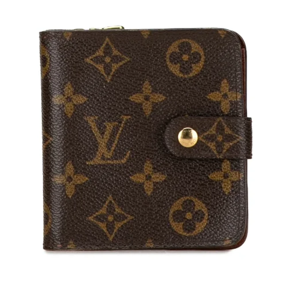 Louis Vuitton Vintage Pre-owned Canvas wallets Brown Dames