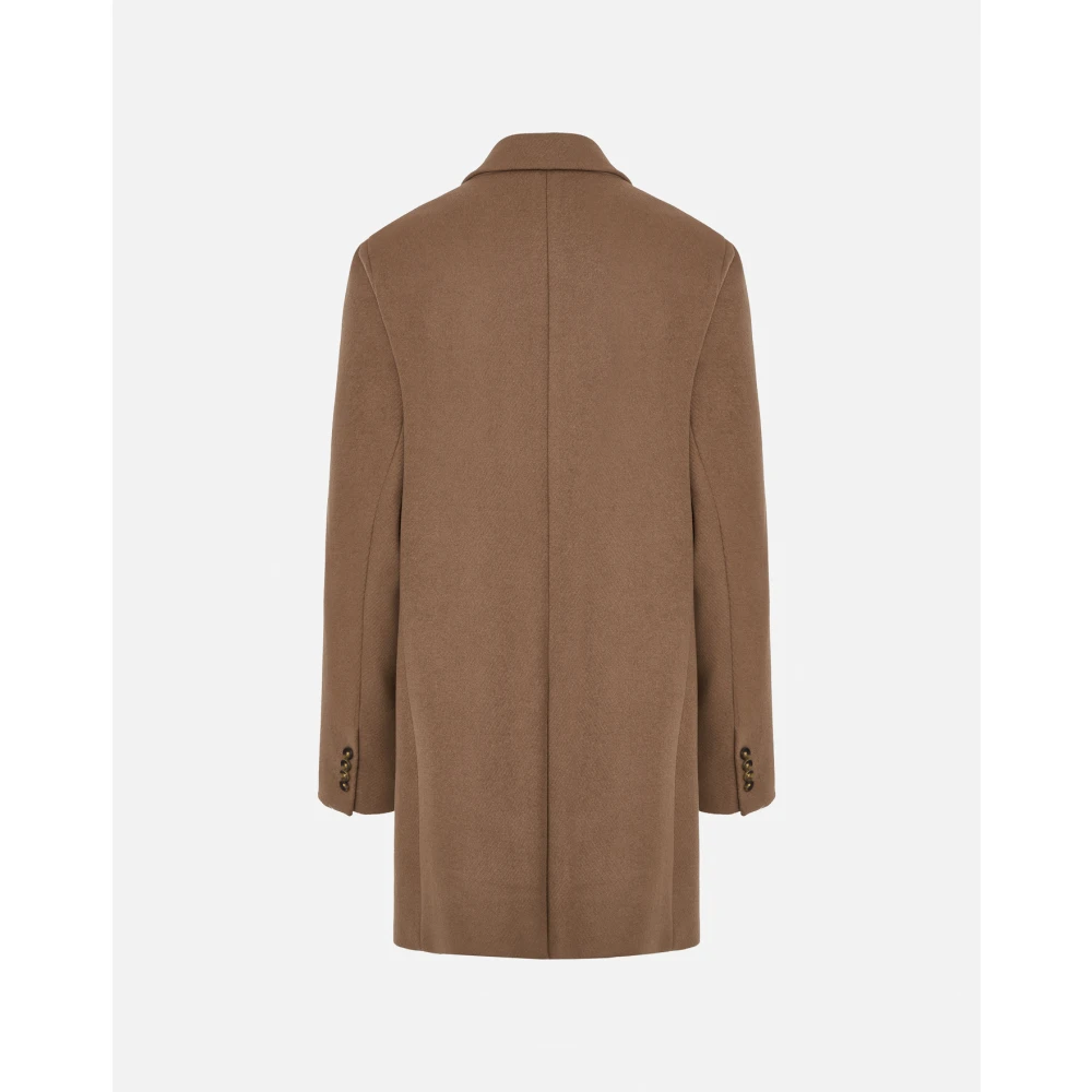 Manuel Ritz Bruine Knoop Camel Jas Brown Heren