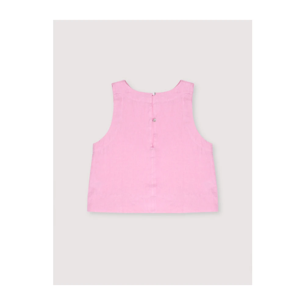 The New Society Hera Vrouw Top Hibiscus Pink Dames