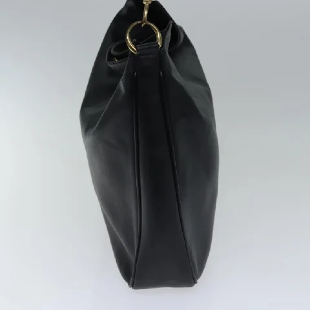Gucci Vintage Pre-owned Leather handbags Black Dames