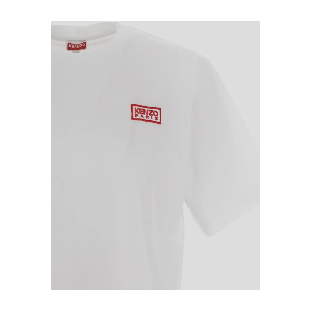 Kenzo Katoenen T-shirt White Heren