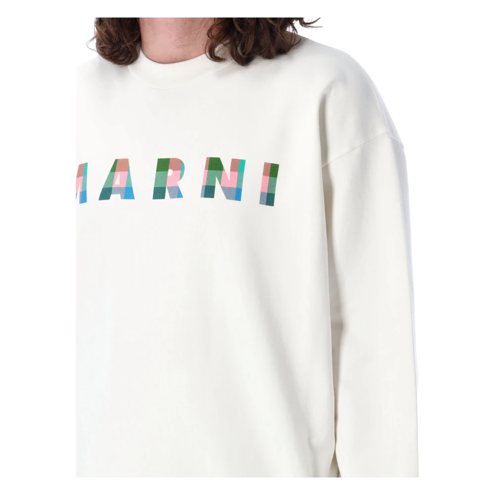 Marni Sweatshirts White Heren