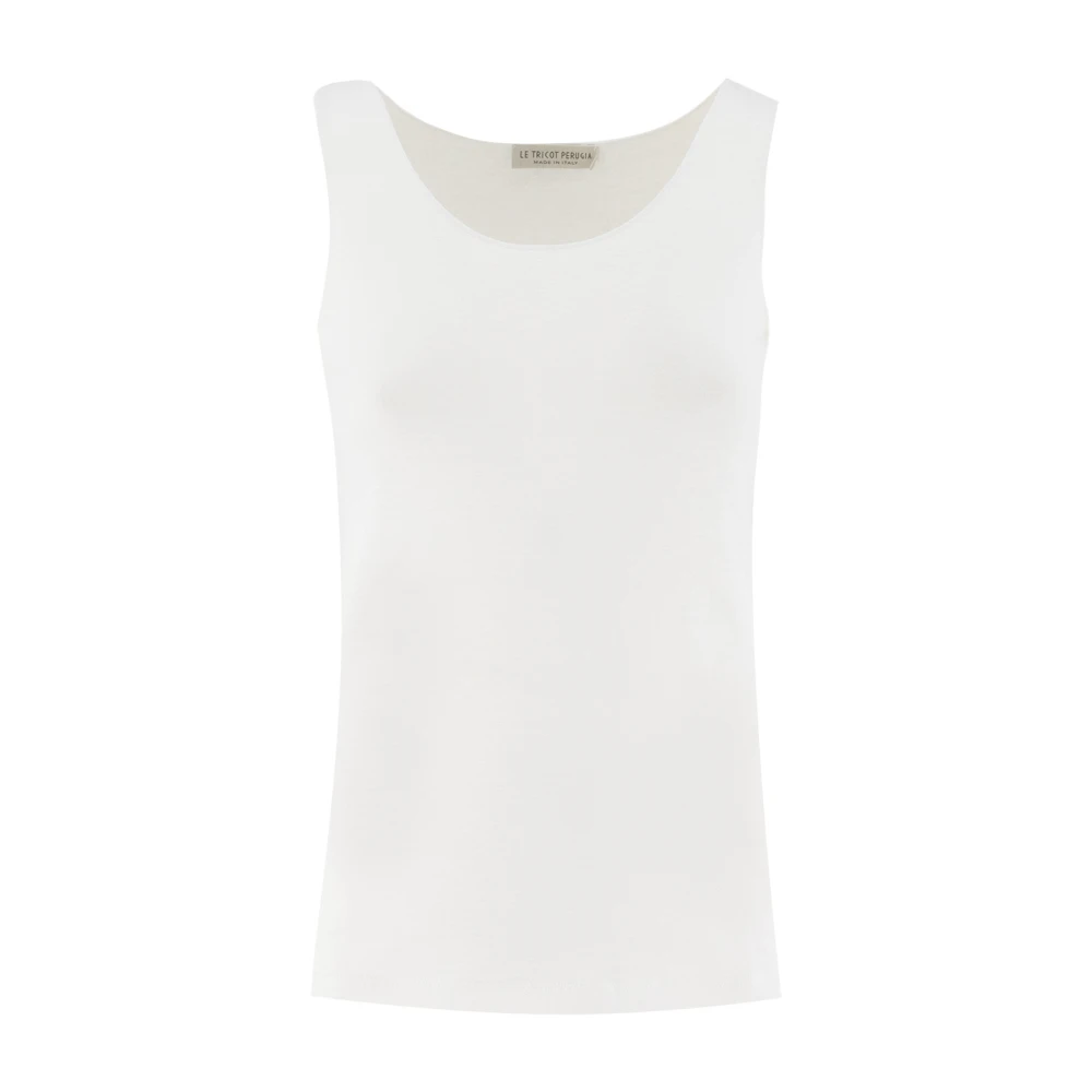 Tops > Sleeveless Tops - - Le Tricot Perugia - Modalova
