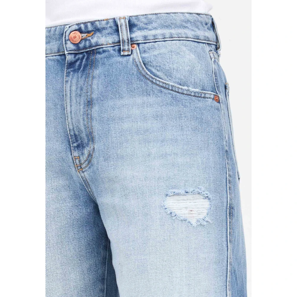 ViCOLO Loose-fit Jeans Blue Dames