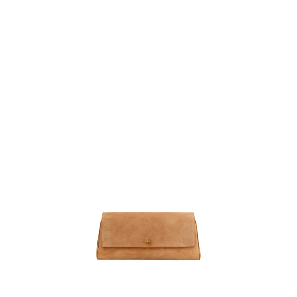 Khaite Women's Brown Clutches, One Size, Audrey Clutch