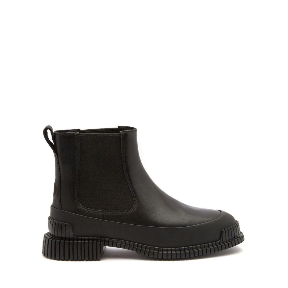Camper Women's Black Chelsea Boots, 4 Uk, Sleek Leather Chelsea Boots