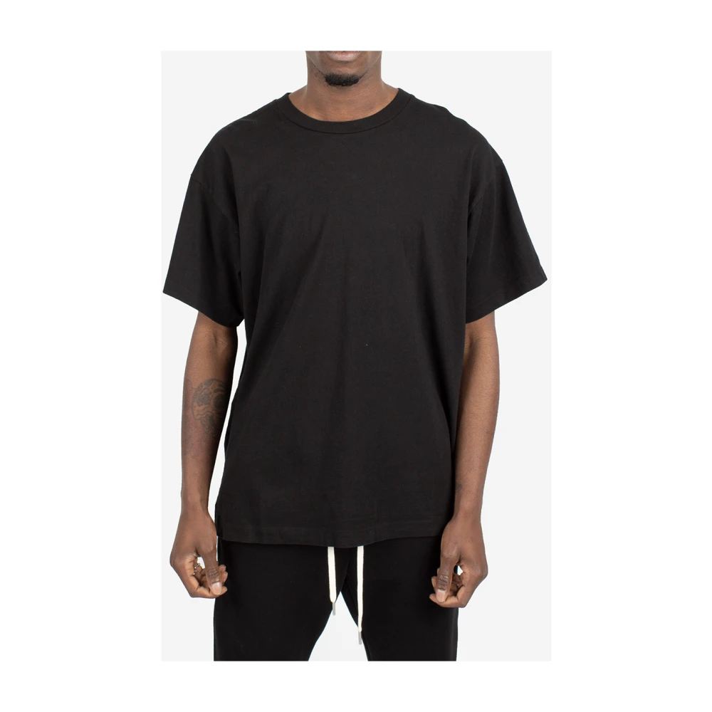 John Elliott T-shirt Black, Herr