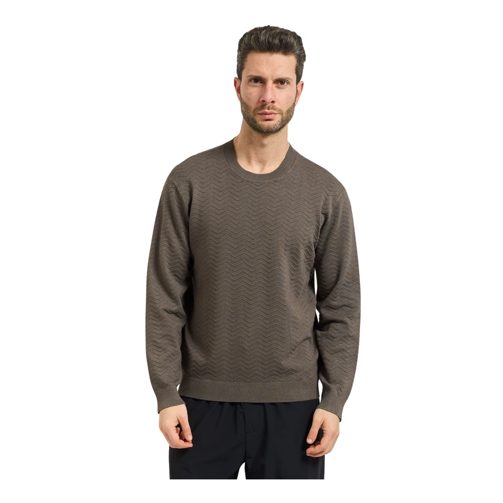 Armani Exchange Mannelijk Bruin Sweaters