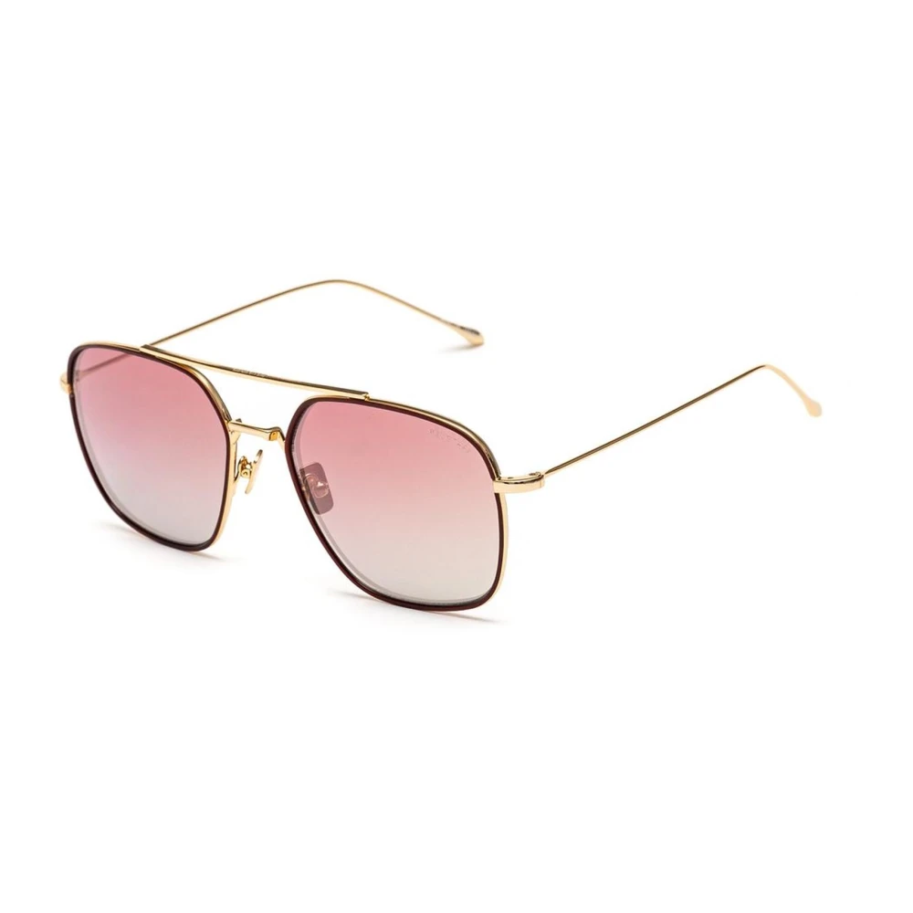 Belstaff Men's Yellow Handmade Titanium Sunglasses