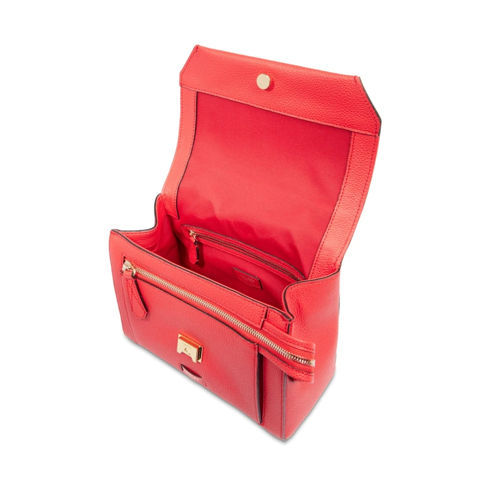 Lancel Rode Ninon Flap Tas Red Dames