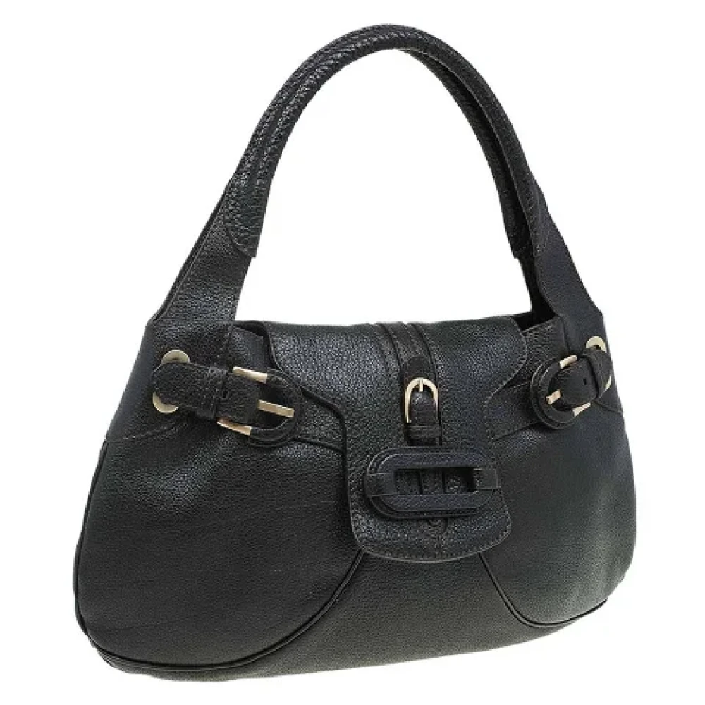 Jimmy Choo Pre-owned Leather handbags Black Dames