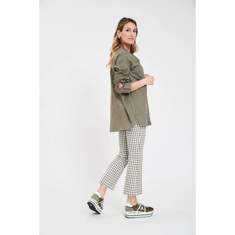 Alpha Studio Guru Overhemd Green Dames