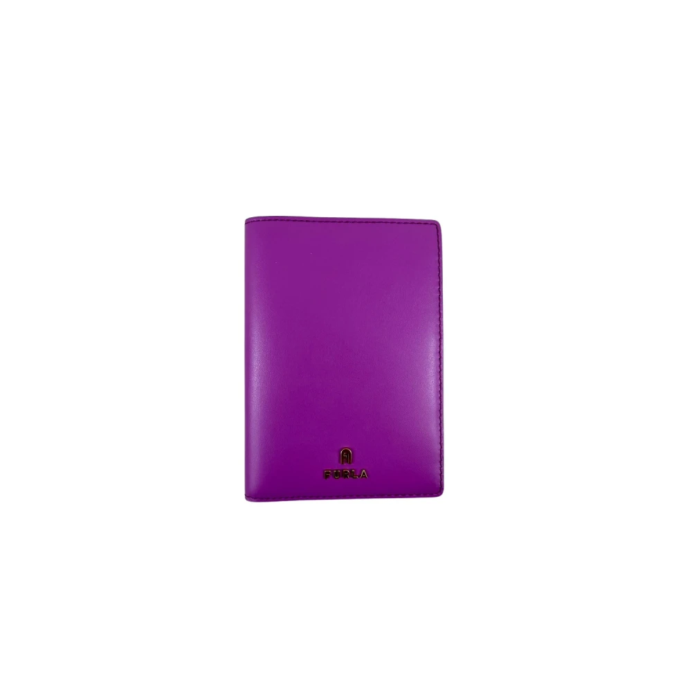 Furla Women's Purple Camelia S Passport Holder - Wallets & Cardholders - One Size - Accessories