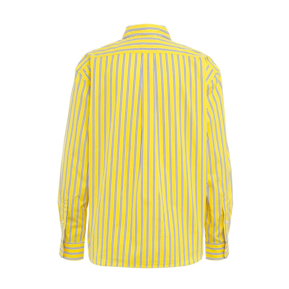 Ralph Lauren Gele Ss24 Damesoverhemd Yellow Dames