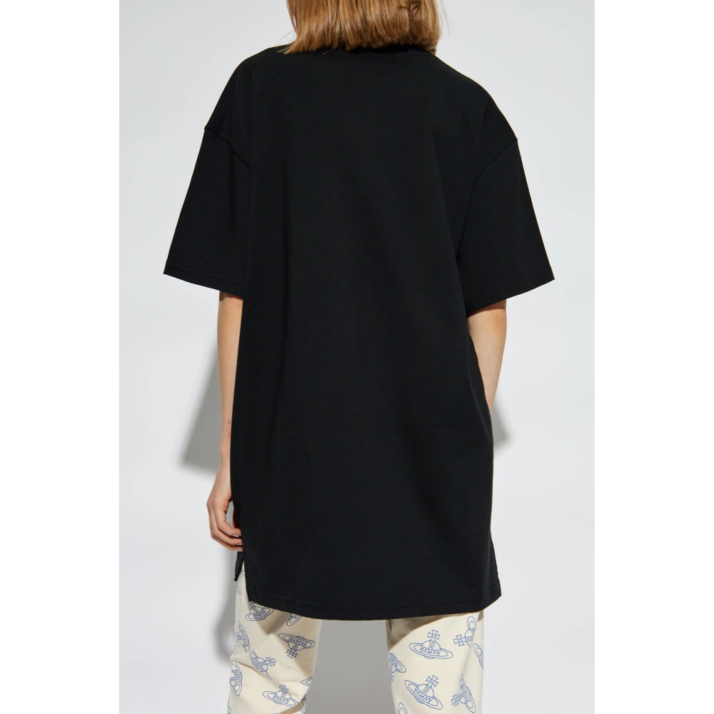 Vivienne Westwood Bedrukt T-shirt Black Dames