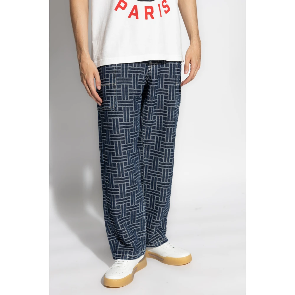Kenzo Cargo jeans Blue Heren