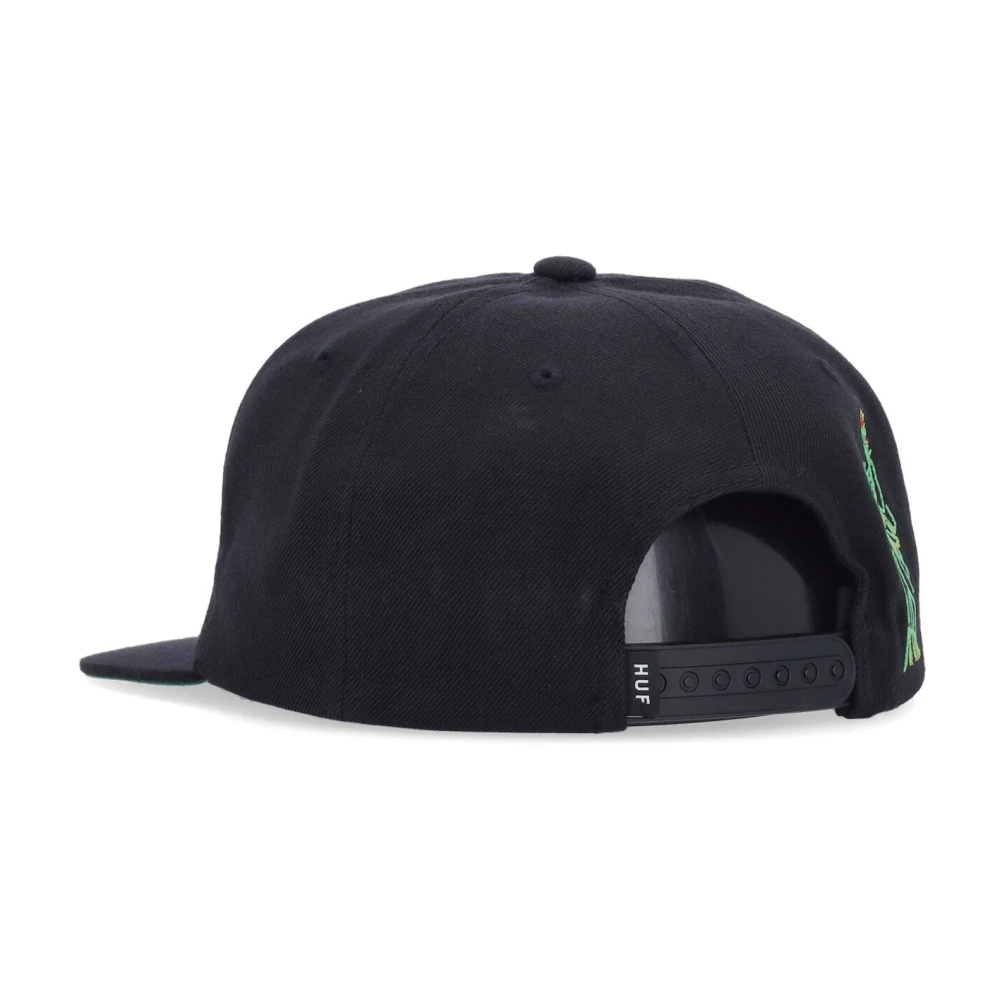 HUF Platte Klep Unity Pet Zwart Black Heren