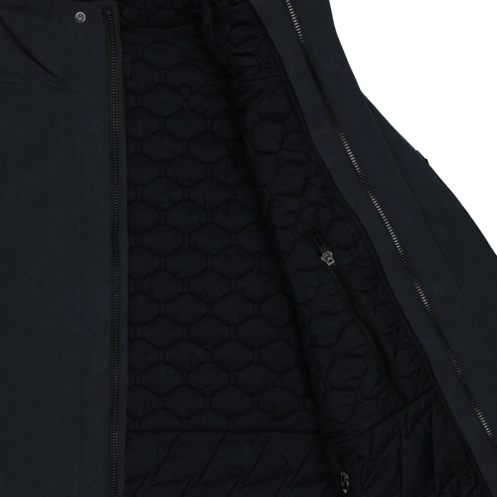 Krakatau Waterdichte Winterparka met Gerecyclede Isolatie Blue Heren