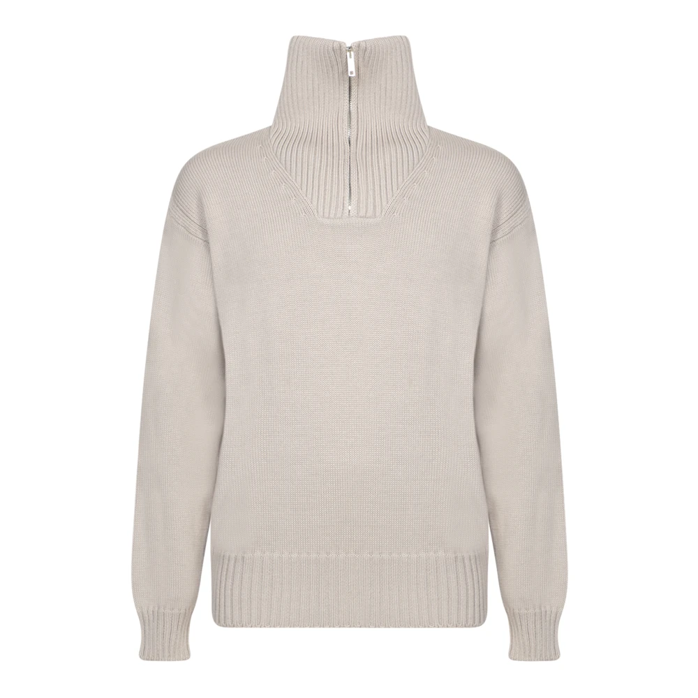 Daniele Fiesoli Witte Gebreide Kleding Winter Elegantie White Heren
