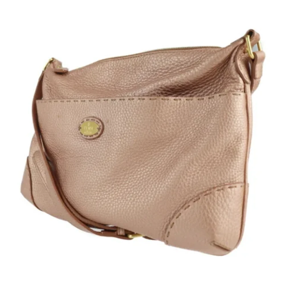 Fendi Vintage Pre-owned Leather fendi-bags Pink Dames