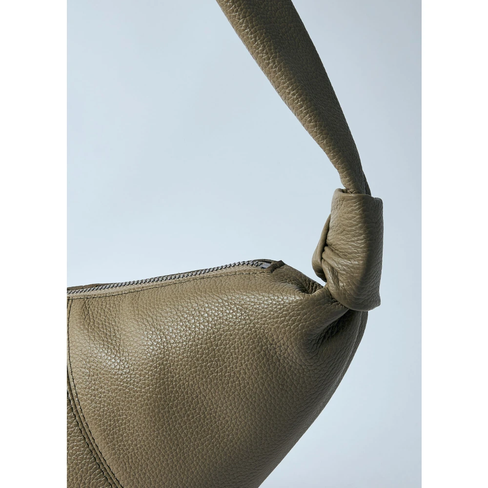 Lemaire Knoop Handvat Crossbody Tas Beige Dames