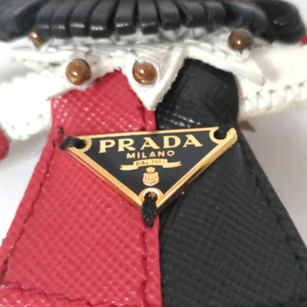 Prada Vintage Pre-owned Leather key-holders Multicolor Dames