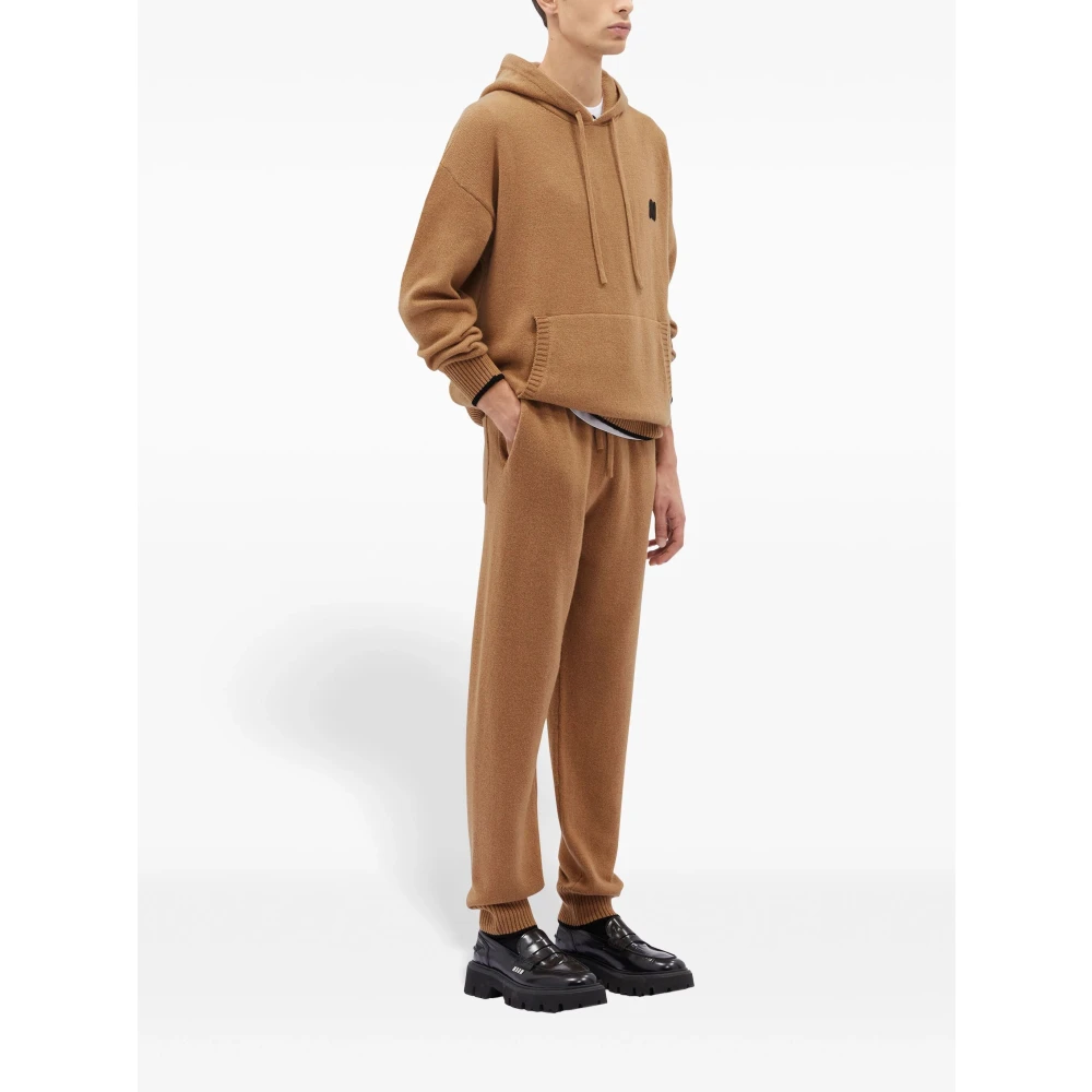 Msgm Beige Hoodie Sweater met capuchon Beige Heren