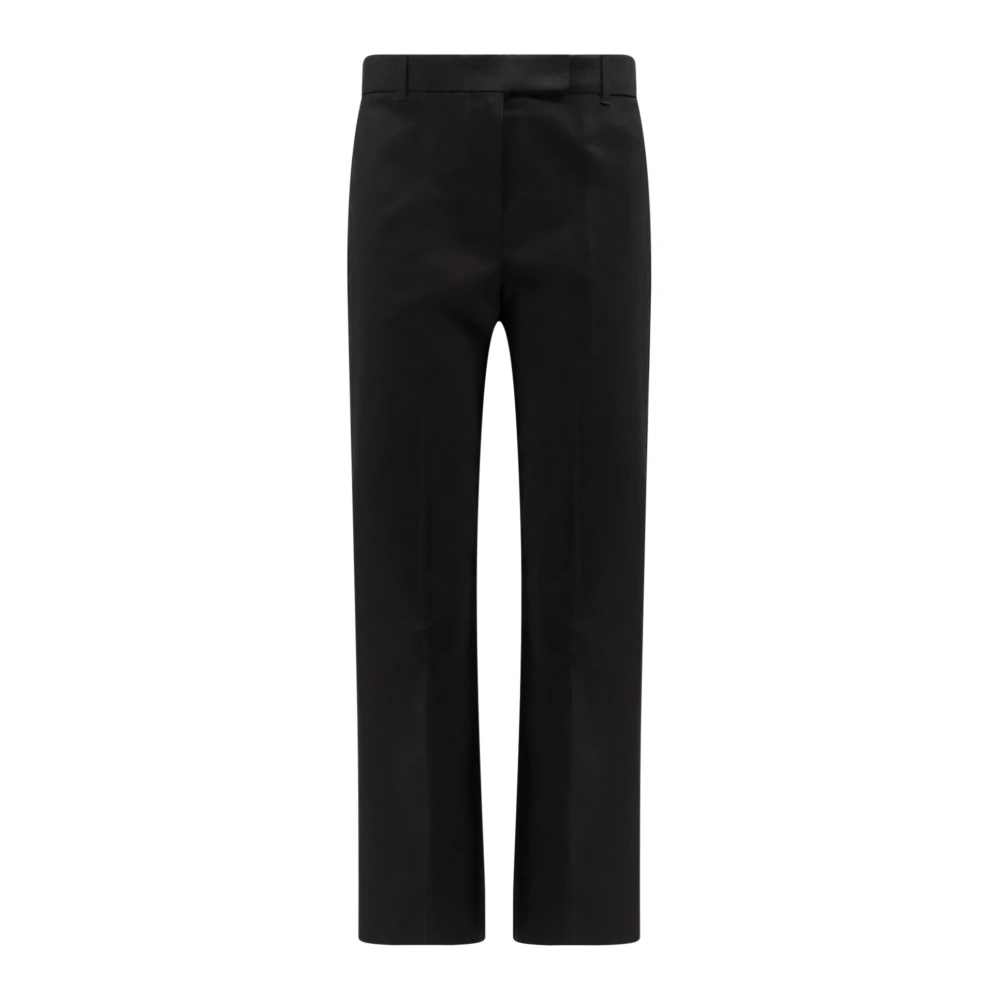 Max Mara Women's Black Felice Stretch Cotton Trouser