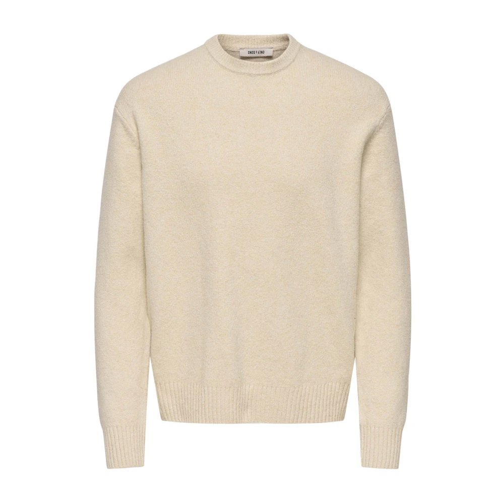 Only & Sons , Herren, Strickwaren, Beige, L - Bild 9