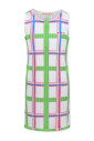 robe-courte-a-carreaux-blancs