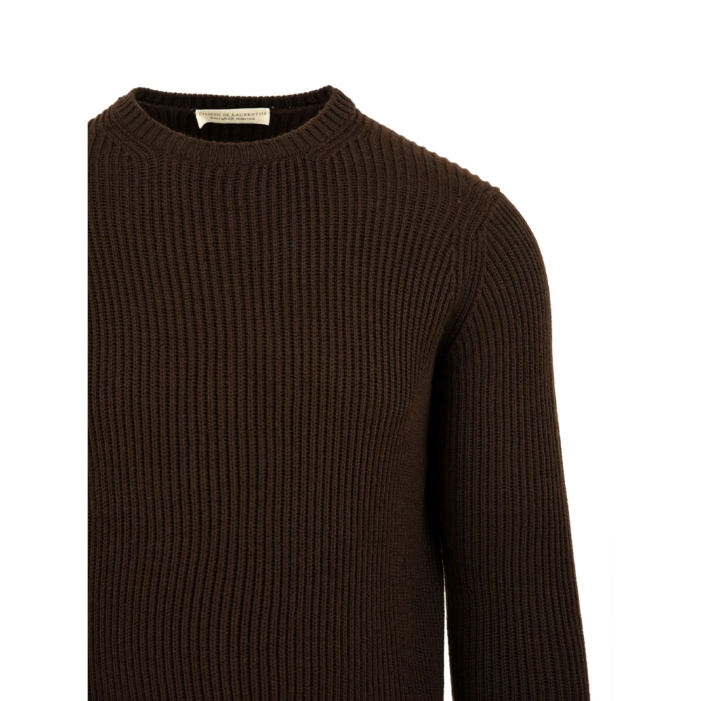 Filippo De Laurentiis Heren Sweaters Gc3Ml Wm7I Stijl Brown Heren