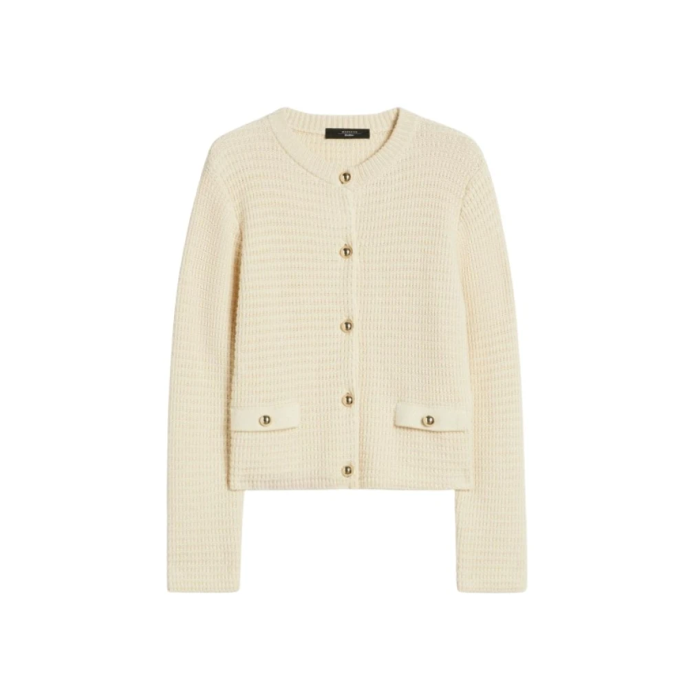 Weekend Max Mara Women's Beige Cardigans, L, Vodka Cardigan