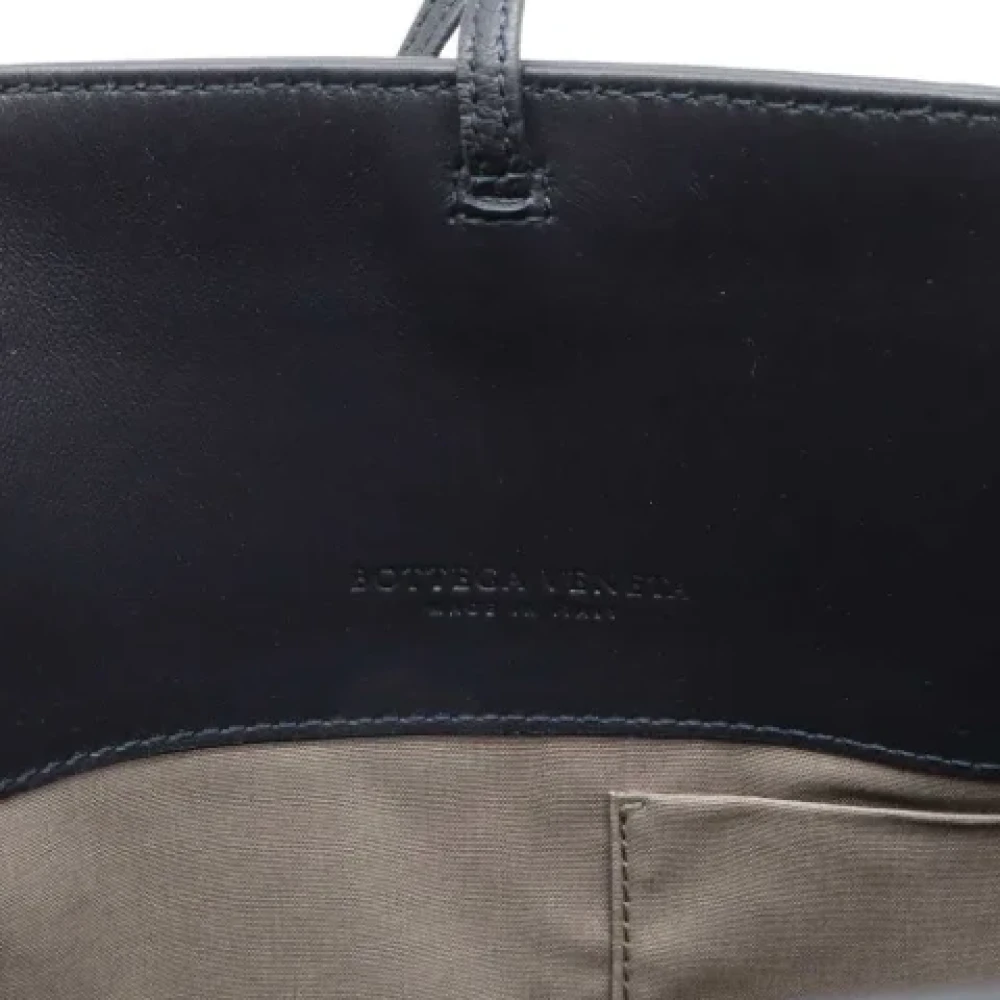 Bottega Veneta Vintage Pre-owned Fabric handbags Black Dames