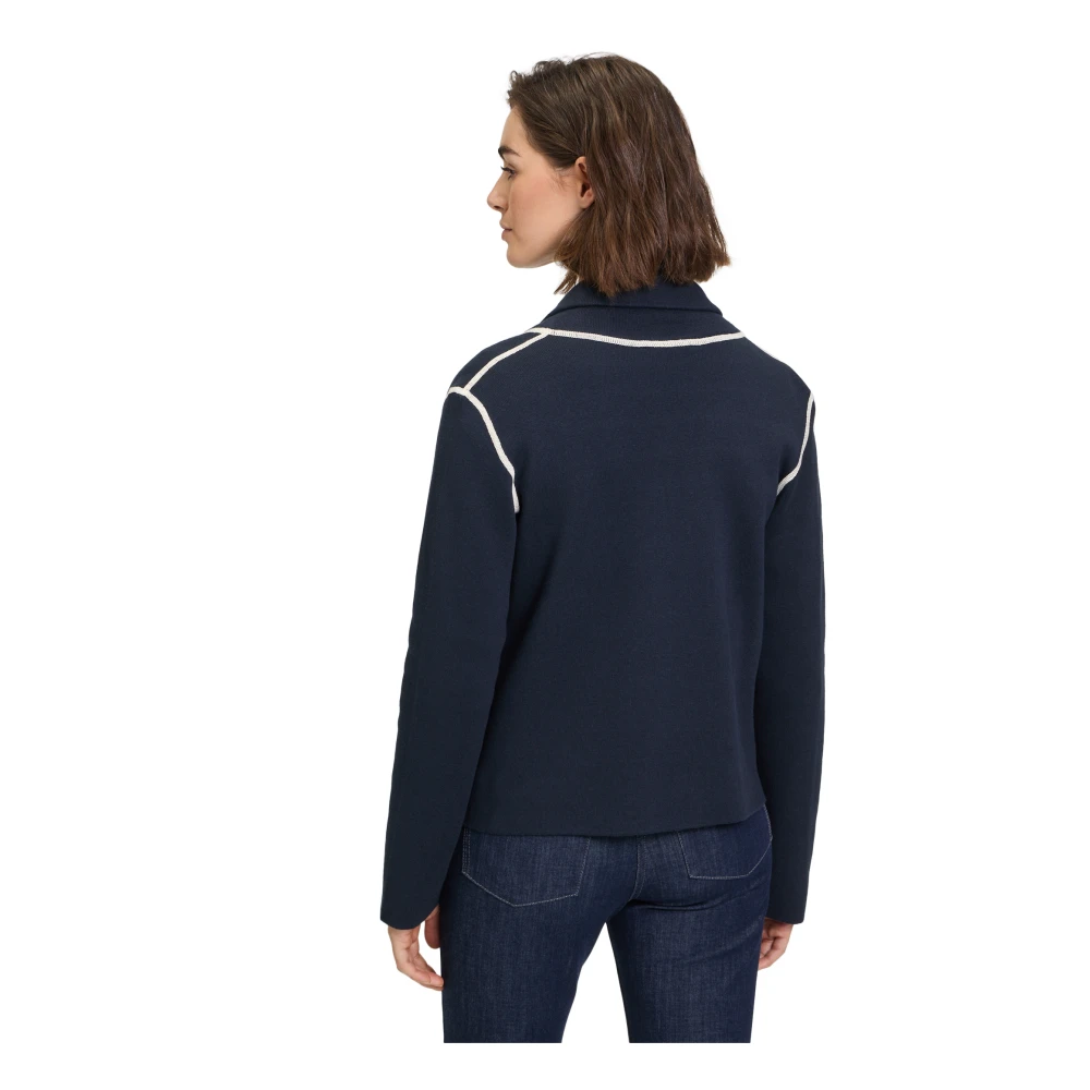 Betty Barclay Elegante Langarm Cardigan Blue Dames