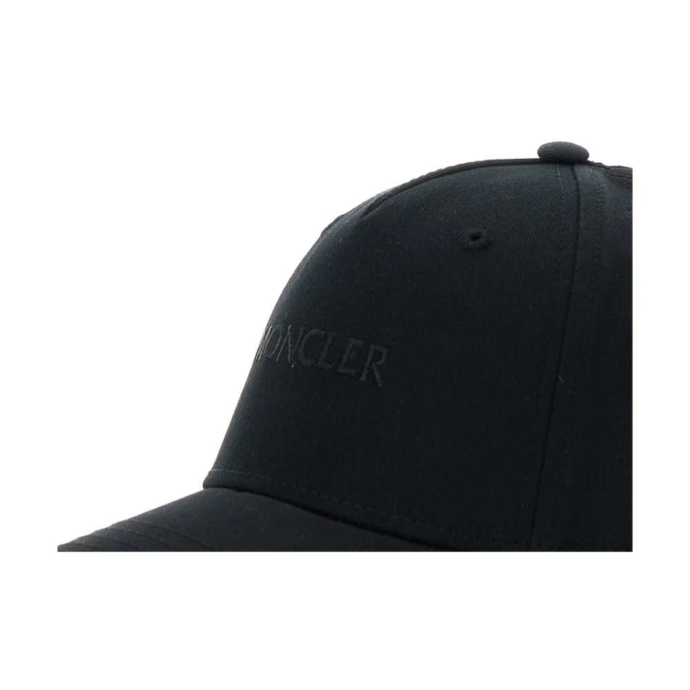 Moncler Zwarte CAP voor Hoeden Black Dames