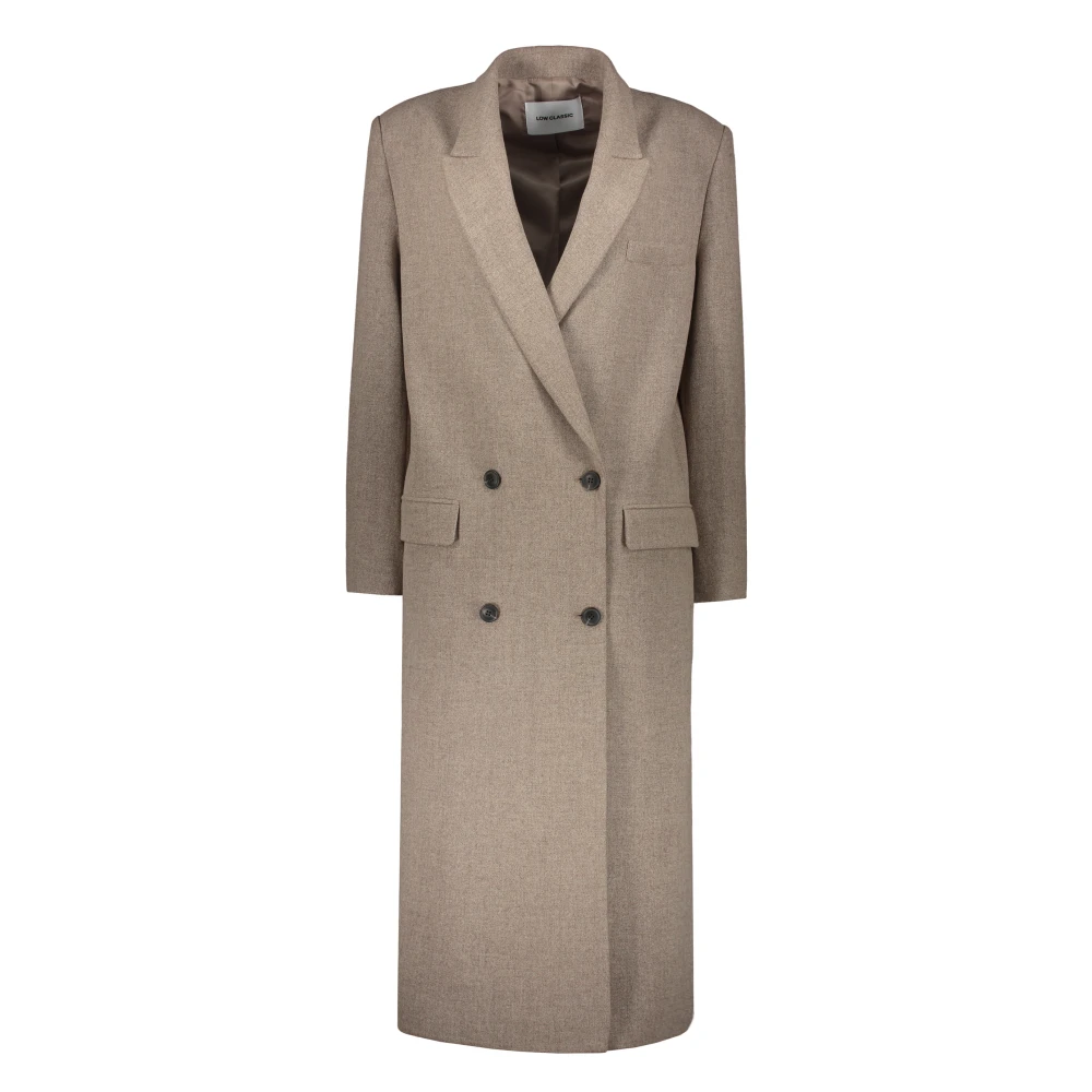 Coats > Double-Breasted Coats - - LOW Classic - Modalova