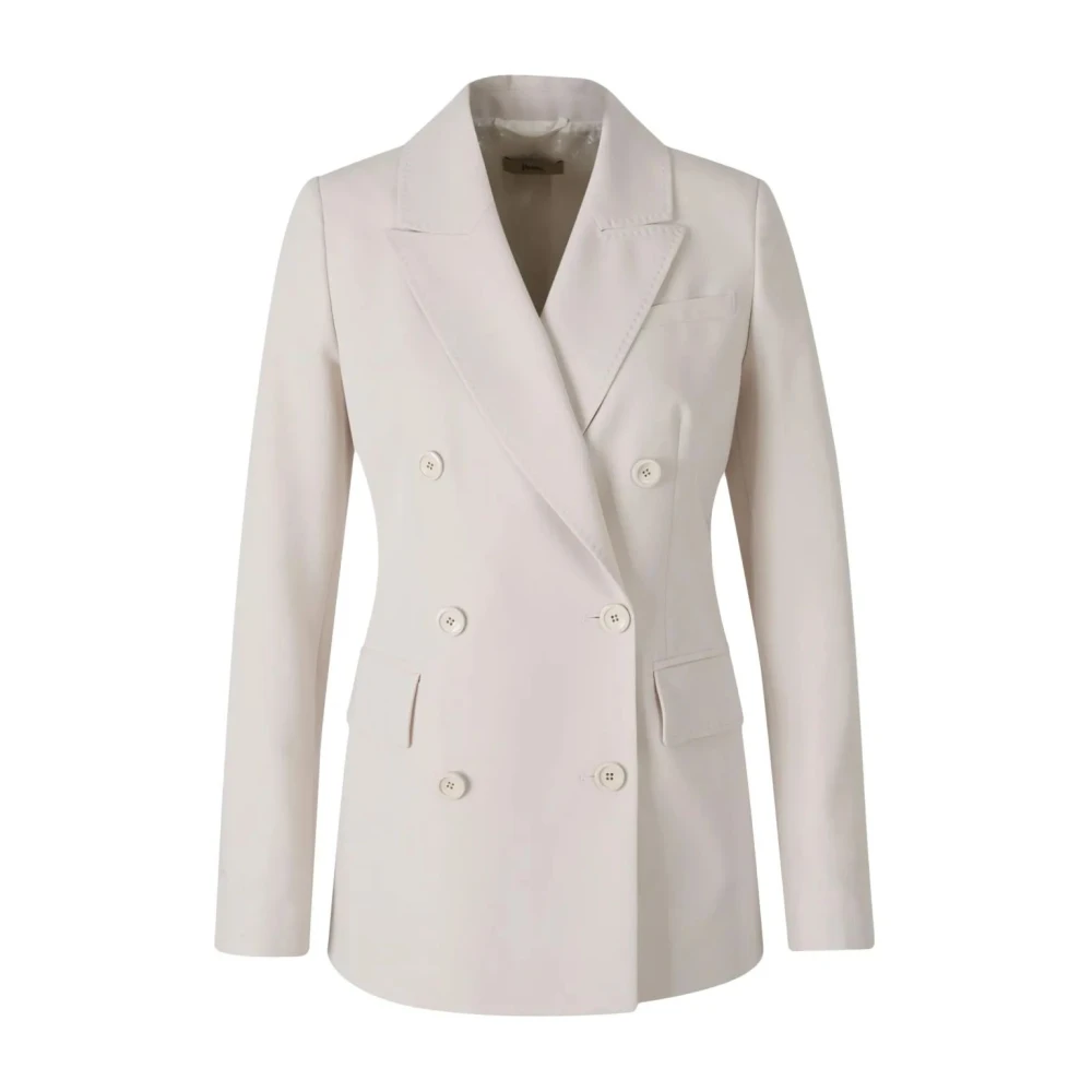 Herno - Jackets > Blazers - White - Herno - Modalova
